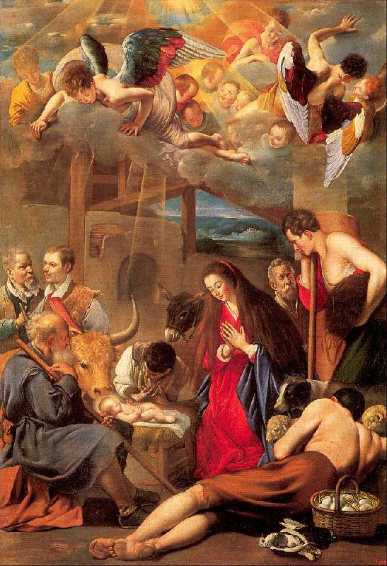 Maino, Juan Bautista del Adoration of the Shepherds